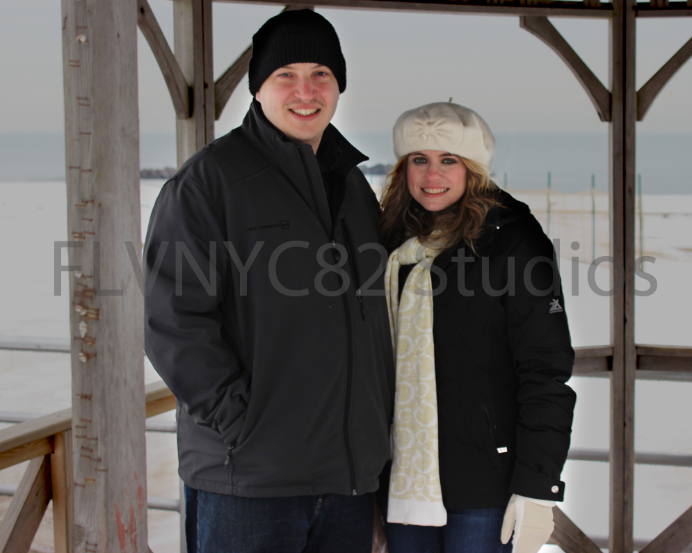 Adam and Laura in Coney Island