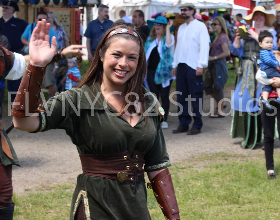 Maid Marian at Robin Hood Springtime Festival - Guilford CT